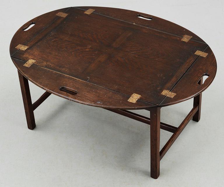 SOFFBORD, sk Butlers Tray, engelsk stil, 1900-talets slut.