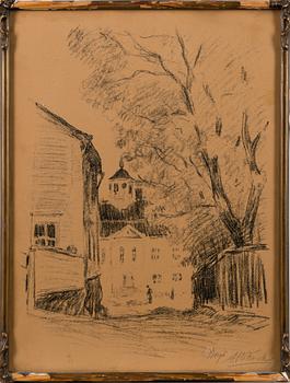 ALFRED WILLIAM FINCH, lithograph, signed.