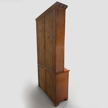 A Swedish mid-19th century book cabinet.