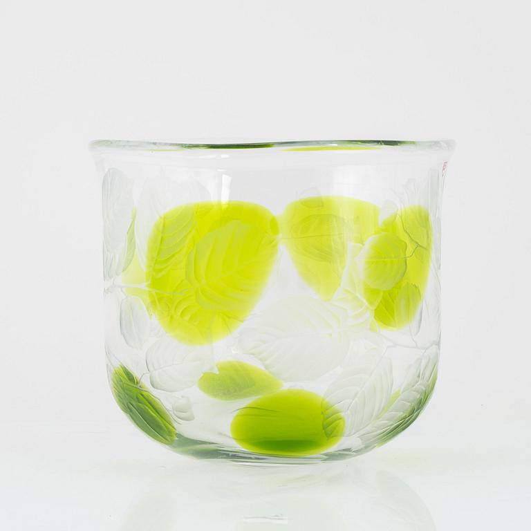 Olle Alberius, skål, Orrefors Gallery, 1987.