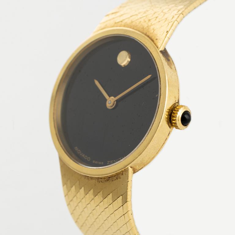 Movado/Zenith, Museum, wristwatch, 24,5 mm.