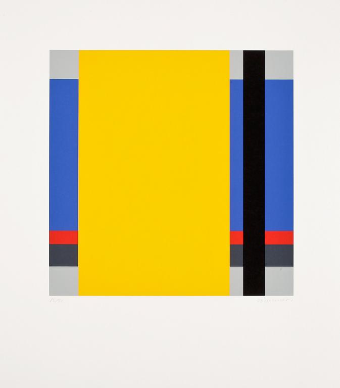 JO NIEMEYER, 8st serigrafier, Edition Dore, sign, 85/90, 1988.