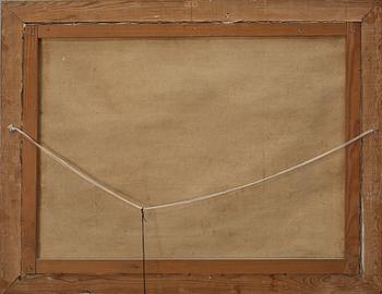 OKÄND KONSTNÄR, olja på duk, signerad J L Riddarsporre? och daterad 1894.