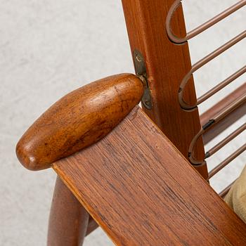 Finn Juhl, armchairs, a pair, "Spadestolen" / "Model 133", France & Daverkosen, Denmark, 1950s.