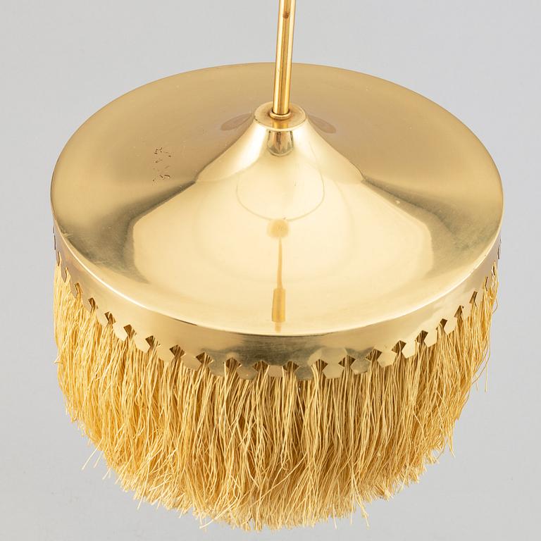 Hans-Agne Jakobsson, a brass ceiling light, Markaryd, 1960's/1970's.