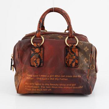 Louis Vuitton x Richard Prince, väska, "Red Monogram Jokes Man Crazy", 2008.