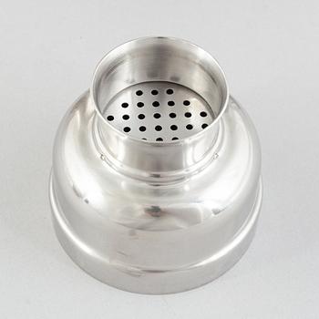 Folke Arström, besticksservis, 92 delar, samt bricka, såssnipa och shacker, rostfritt stål, "Thebe", Gense.