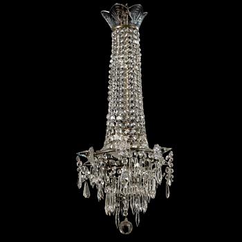An early 20th century chandelier.