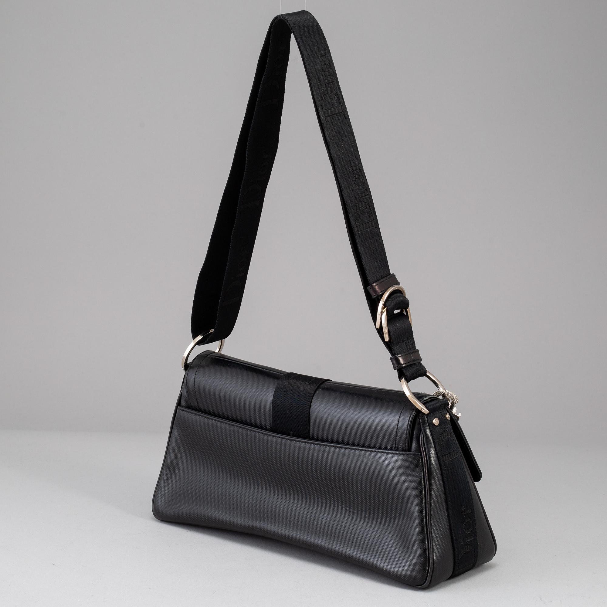 CHRISTIAN DIOR, a nylon handbag.