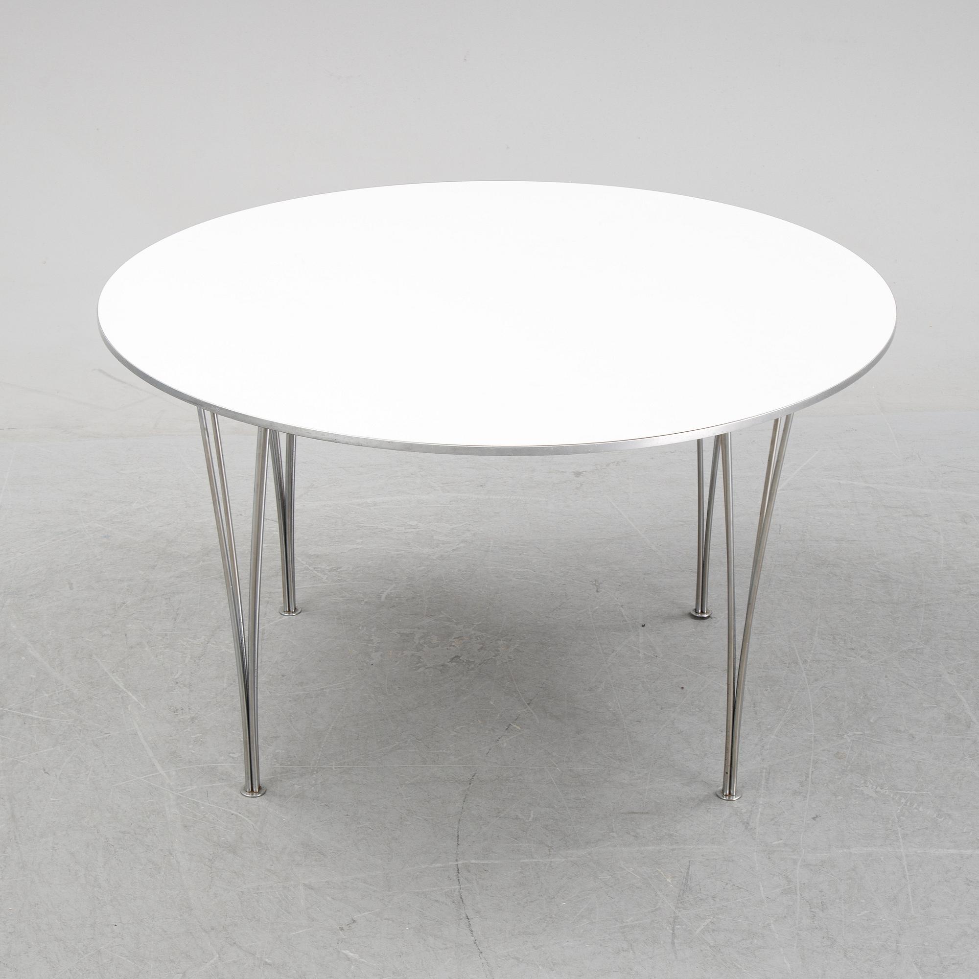 Bruno Mathsson och Piet Hein, matbord, Fritz Hansen, Danmark, 1986.