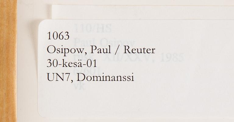 Paul Osipow, Reuter.