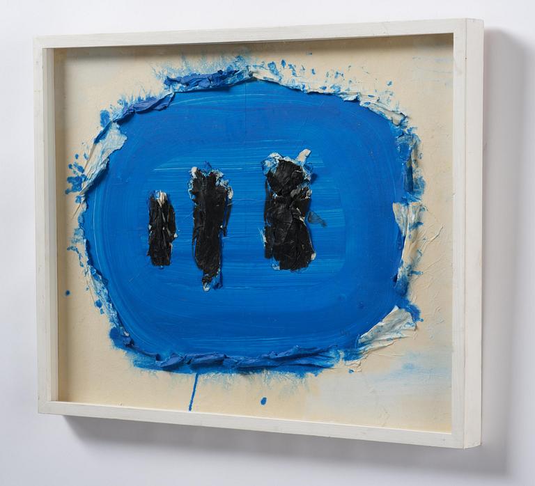 Rune Hagberg, Composition in blue.