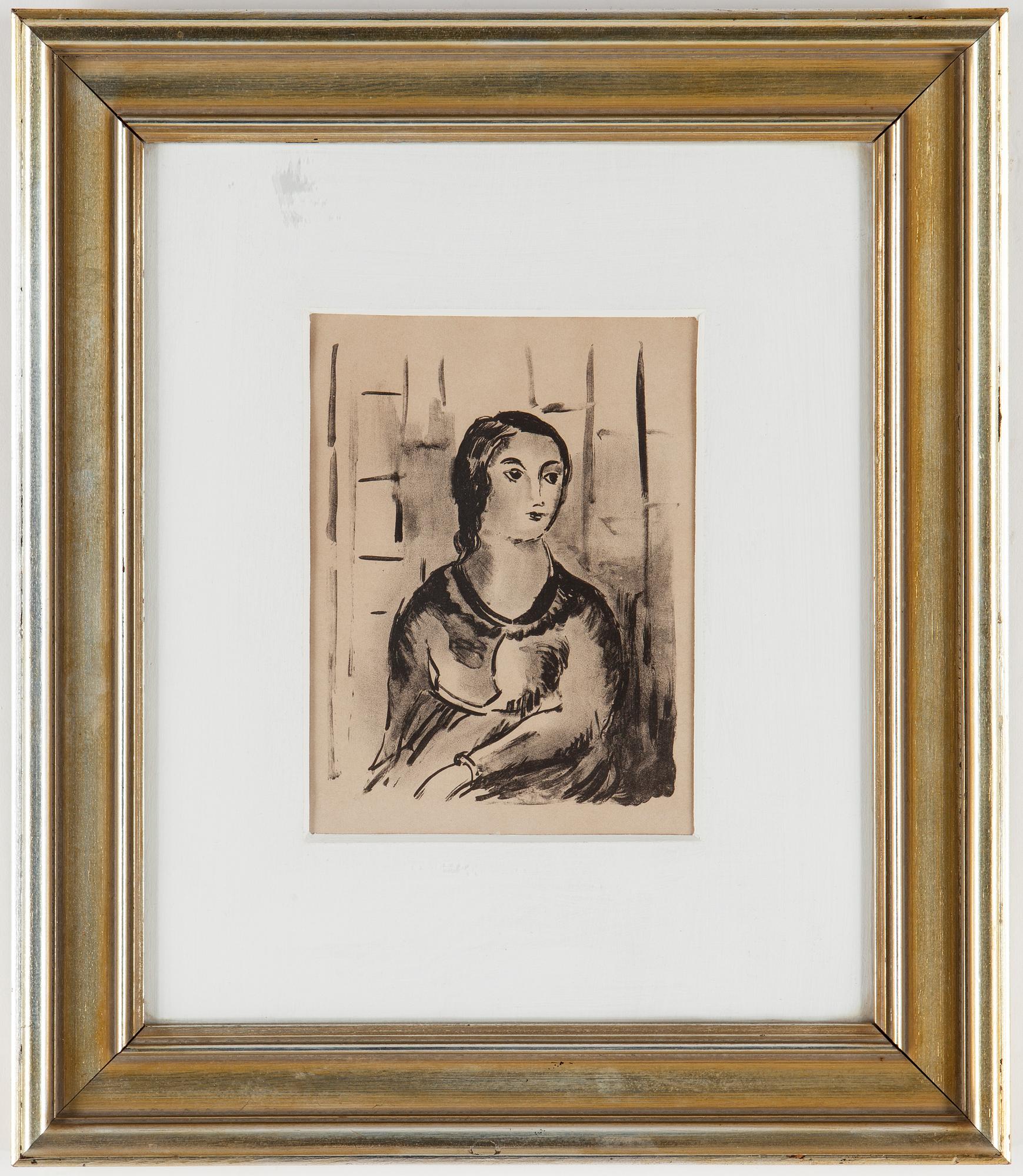 MAURICE DE VLAMINCK, litografi.