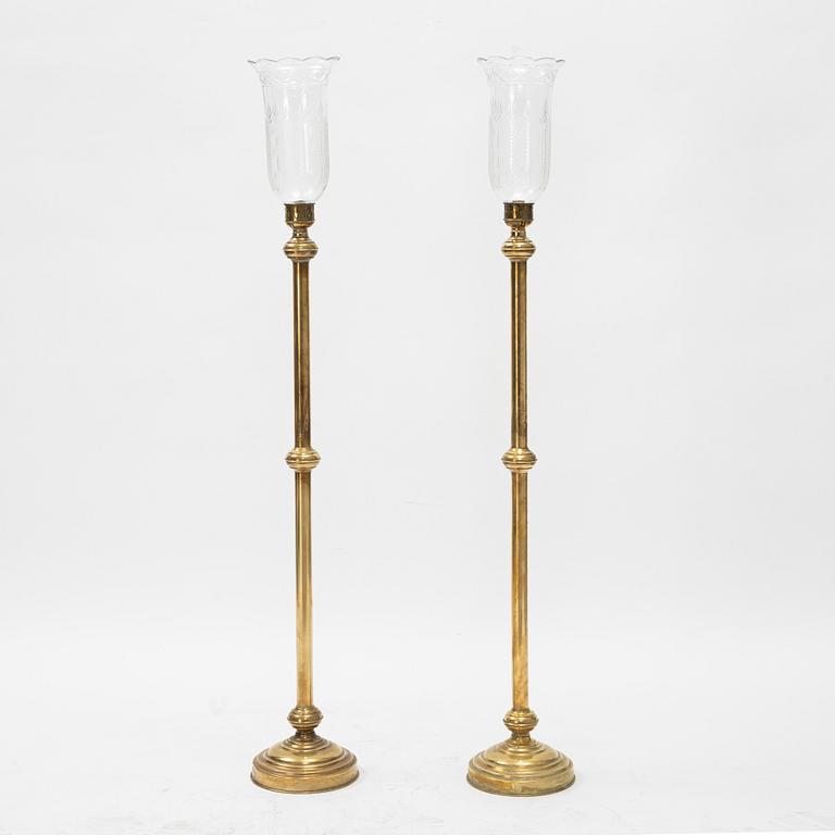 Stormlyktor, 2 st, 1900-talets början.