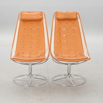 FÅTÖLJER, ett par, "Jetson", Bruno Mathsson, 2008.