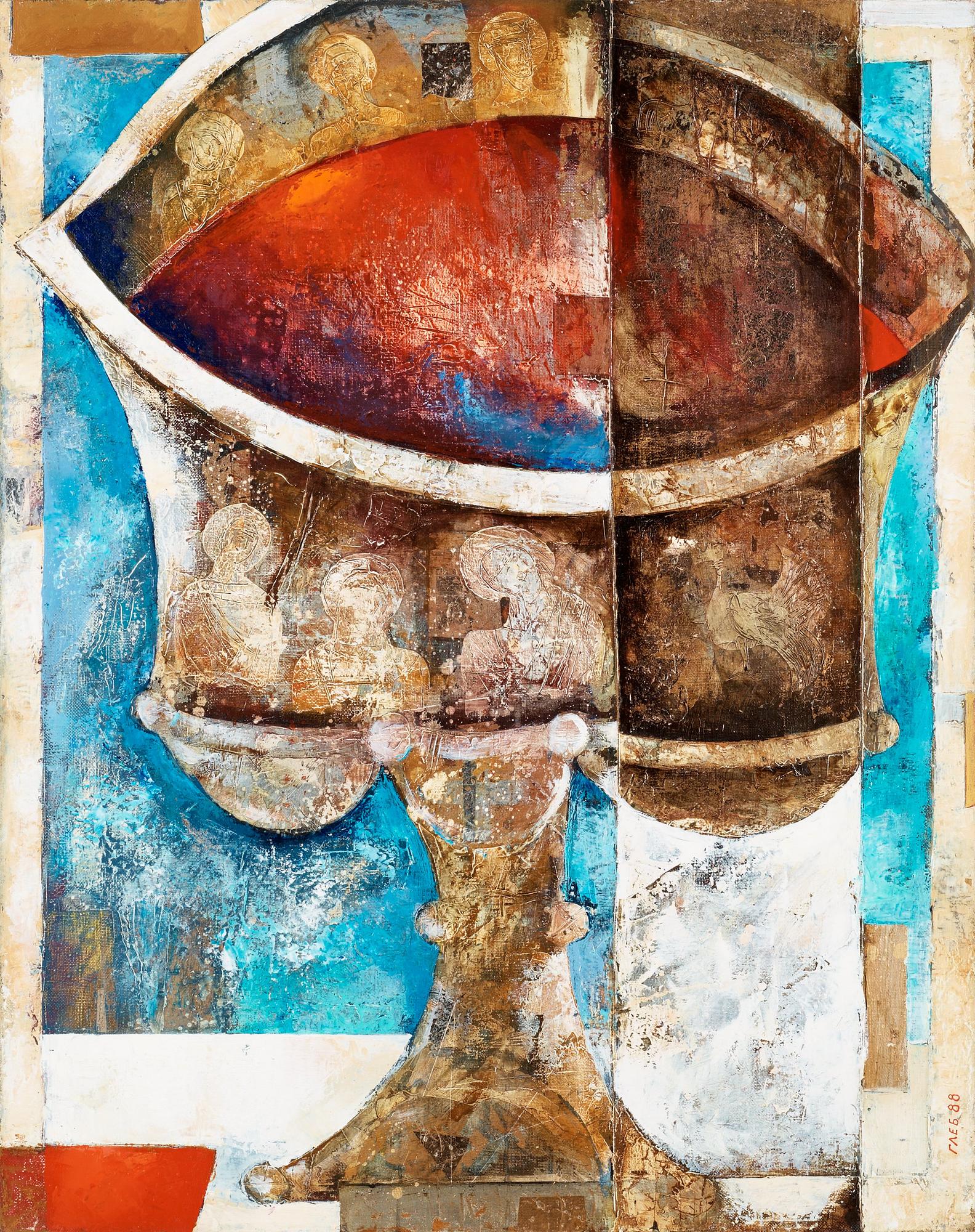 Gleb Bogomolov, "Blå bägare".