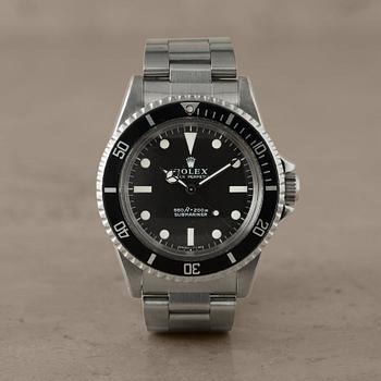 155. ROLEX, Oyster Perpetual, Submariner (660ft=200m, SWISS-T25), armbandsur, 39 mm,