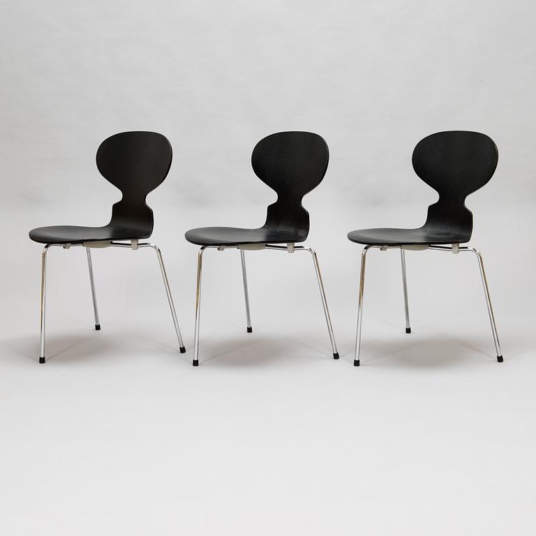 Arne Jacobsen, 5-piece, '3603' and 'The Ant', 2002 Anniversary edition for Fritz Hansen.