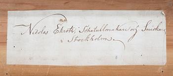 CHIFFONJÉ, sengustaviansk, enl uppgift Niclas Ekroth, 1800-talets början.