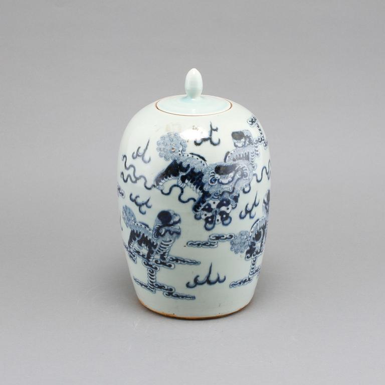 LOCKURNA, porslin, Kina, Qing, 1800-tal.