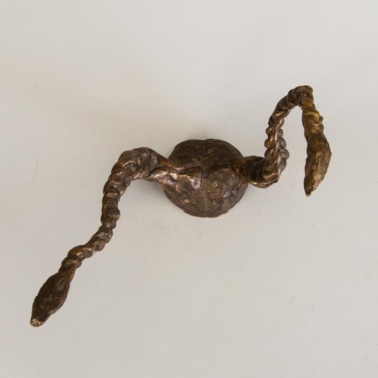 ERNST BILLGREN, skulptur i patinerad brons signerad EB och numrerad 5/7.