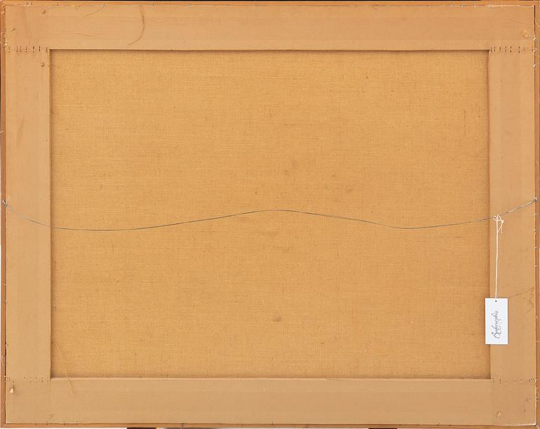 Martha Moore, oil on canvas signed.