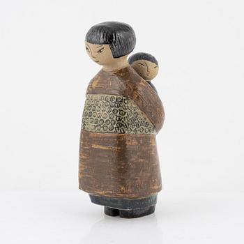 Lisa Larson, figurin, stengods, Japanska, Gustavsberg.