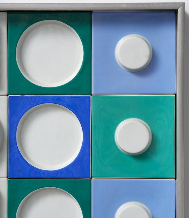 Victor Vasarely, a relief, Rosenthal Studio Linie, Germany.