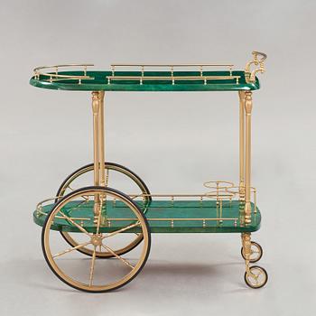 Aldo Tura, a serving trolley, Italy 1950-60's.