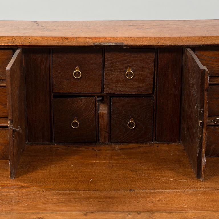 An 18th century writing desk.