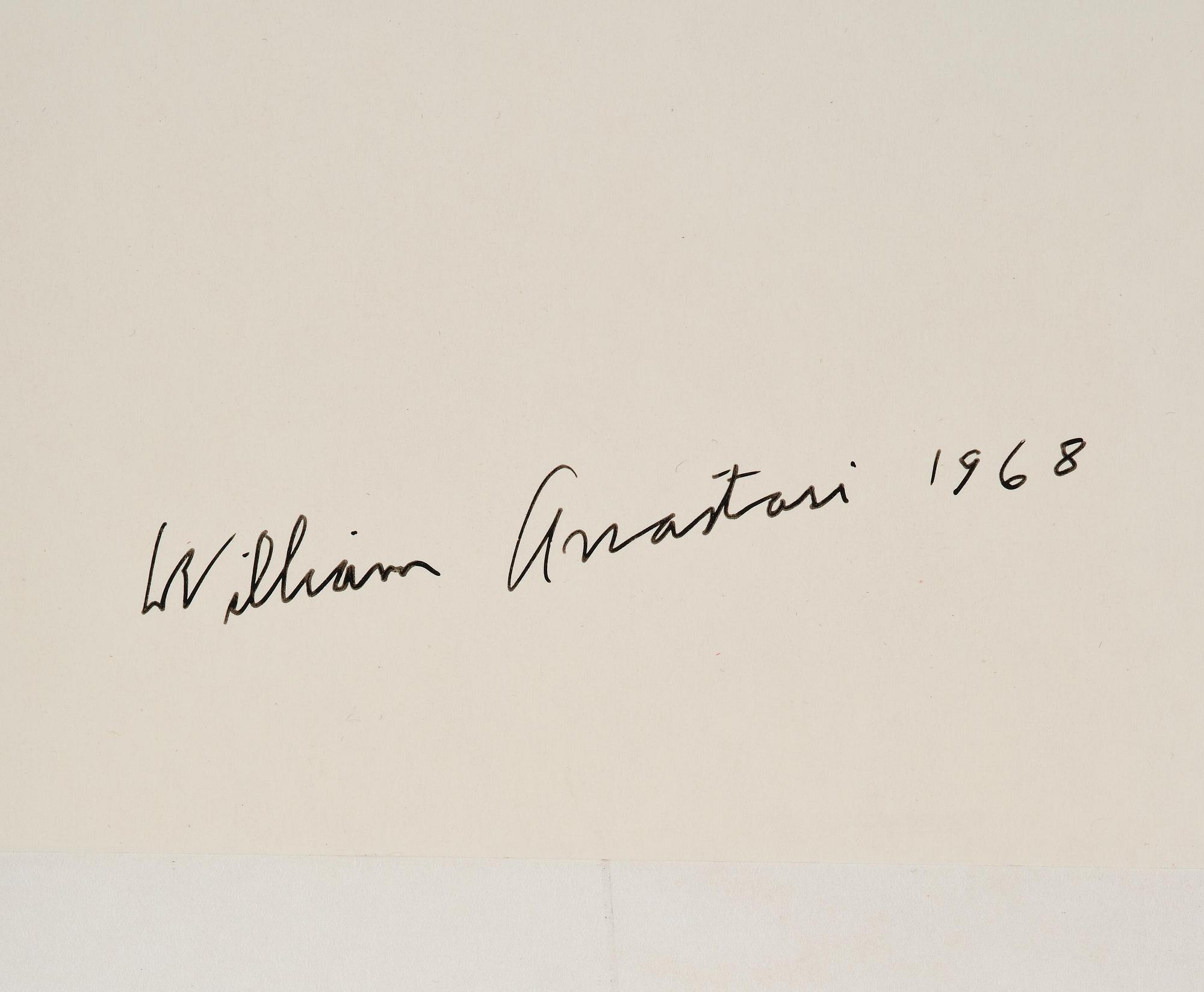 William Anastasi, "Maintenance II (Self-Portrait)", 1968.