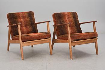 KARMSTOL, ett par. 1950/60-tal.