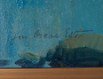 JON OSCAR ESTI, olja på duk, signerad.