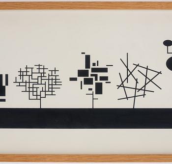 Jacob Dahlgren, signerad och daterad 2004, serigrafi, ed. 23/50.