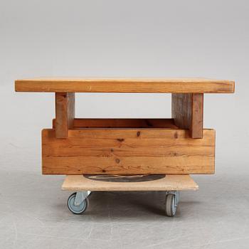 A pine coffee table from IKEA, 1970's.