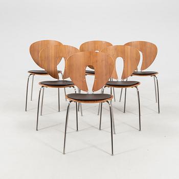 Jesus Gasca chairs, 6 pcs "Globus" for Stua, 21st century.