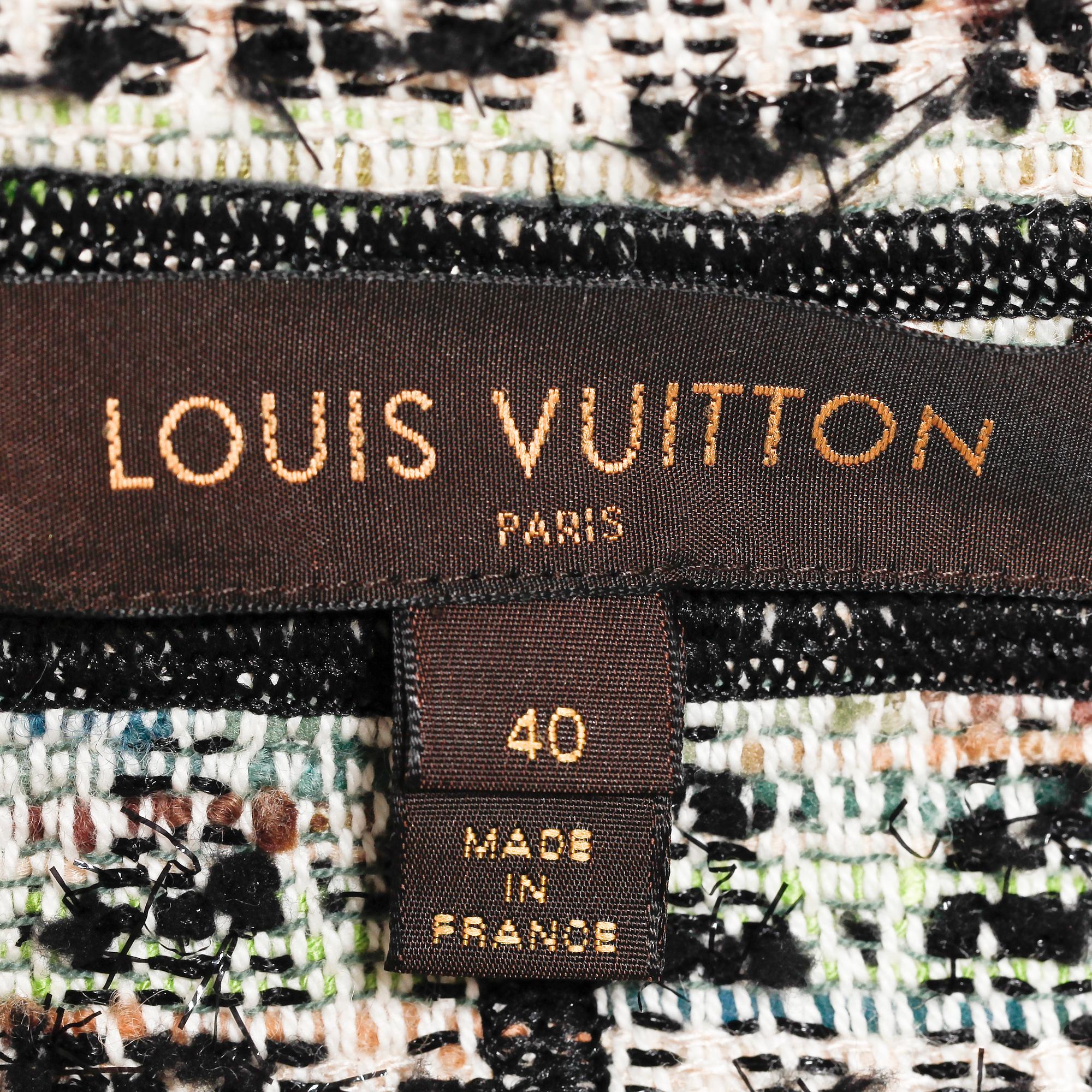 LOUIS VUITTON, tvådelad dräkt bestående av kavaj samt kjol.