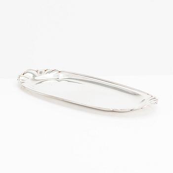 Kaffeservis, 3 delar, och fat, silver, Kultakeskus, Tavastehus 1966 och 1972.