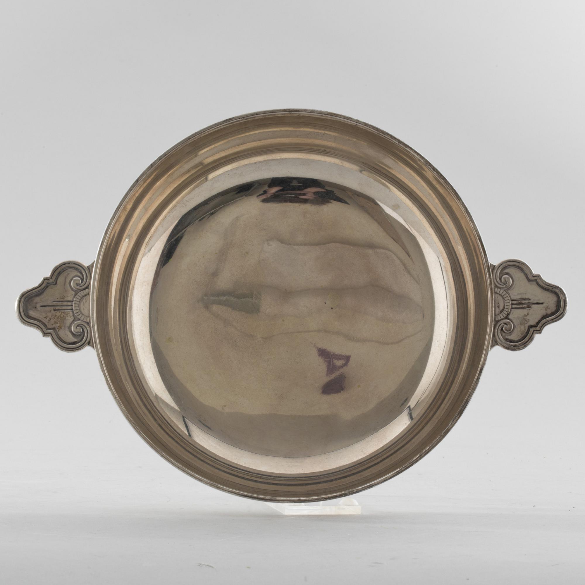 SKÅL, silver, W.A. Bolin, Stockholm, 1935, vikt ca 435g.