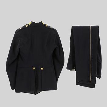 UNIFORM samt HATT, för manskap, Sverige, 1900-talets början.