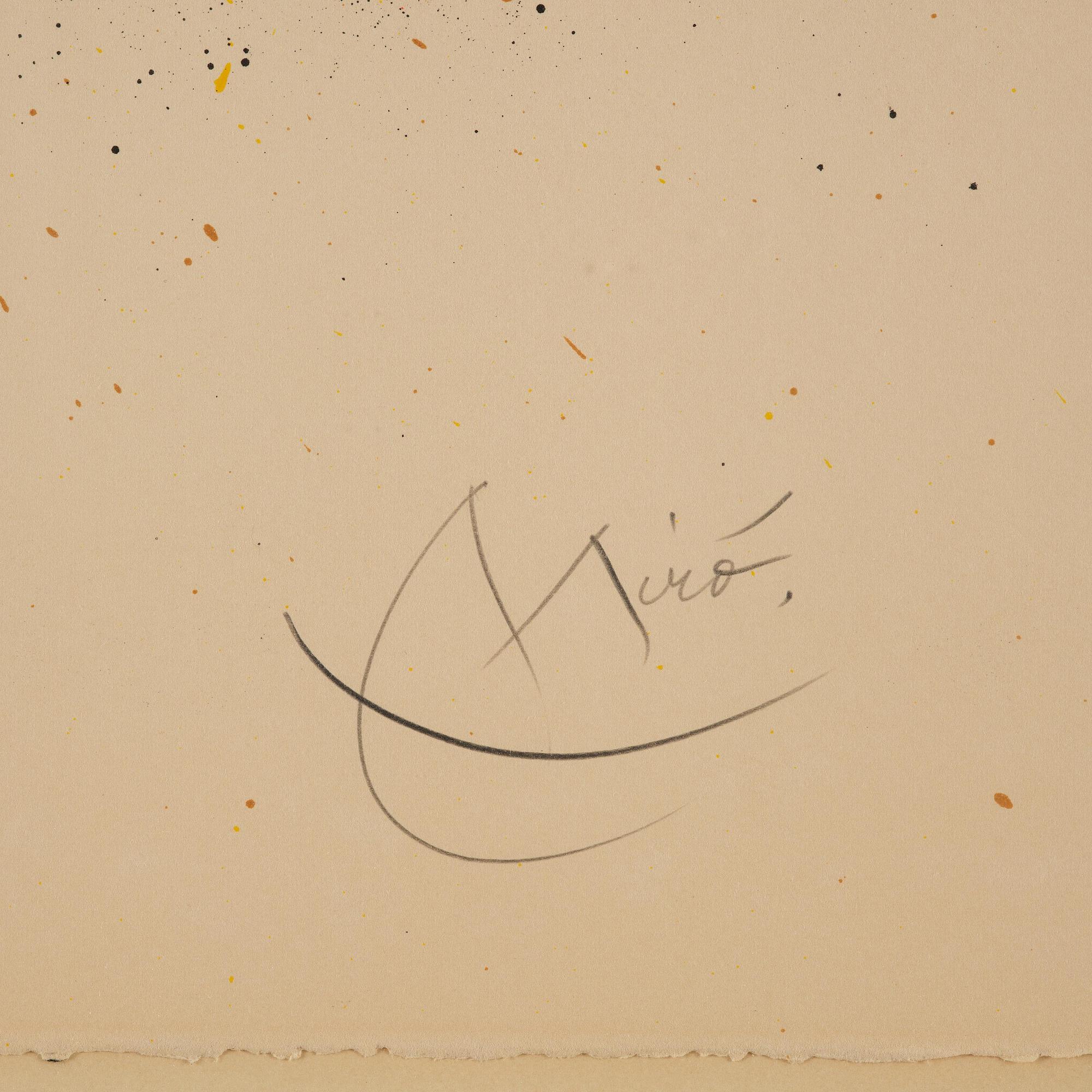 Joan Miró, "Ma de proverbis".