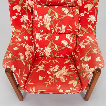 Carl Gustaf Hiort af Ornäs, fåtölj, "Caravelle", för Puunveisto Oy - Träsnideri Ab, 1960-tal.