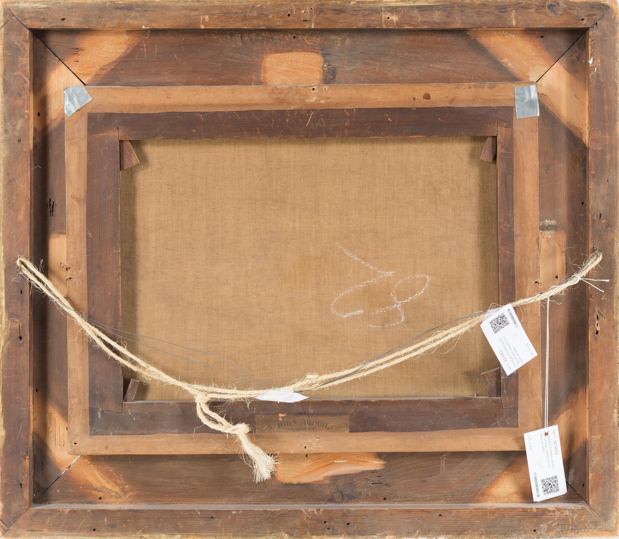 CHARLES THOMAS BURT, an oilon canvas, signed and dated 1844.