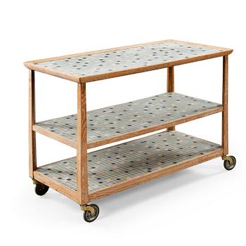 A TEA TROLLEY BY OTTO SCHULZ, AB BOET, GOTHENBURG, 1940´s.