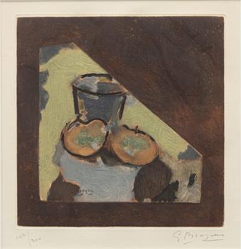 Georges Braque, efter, "Nature morte oblique".