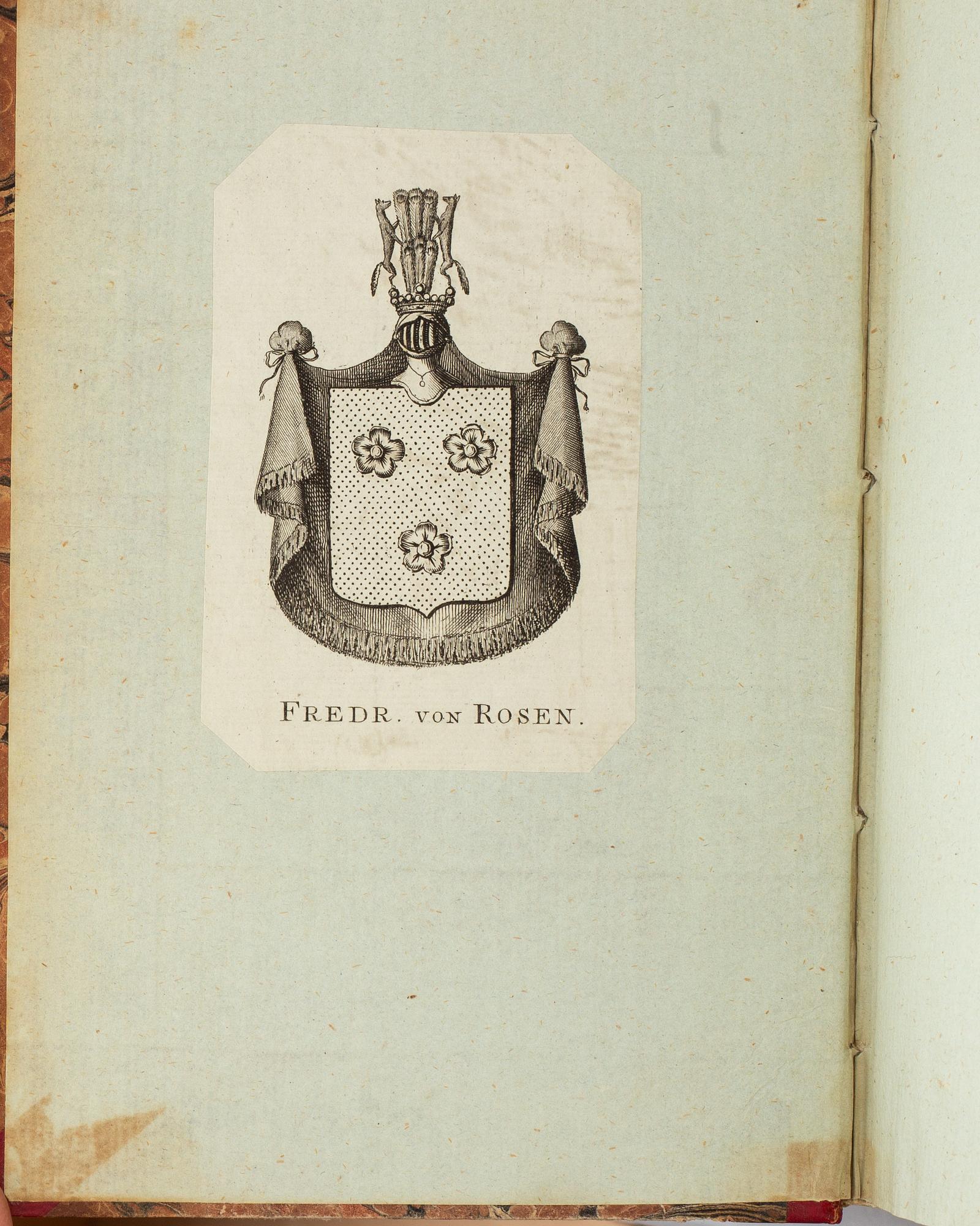 The Works of Rousseau, provenance: Fredr. von Rosen (20 vol).
