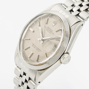 Rolex, Datejust, "Linen Sigma Dial", wristwatch, 36 mm.