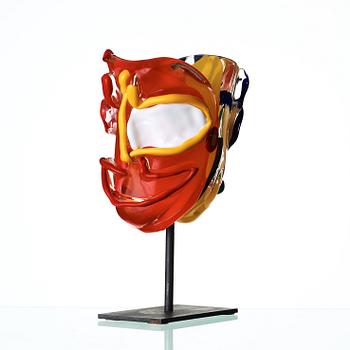 Bengt Lindström, skulptur, "Janus", Berengo, Murano, Italien, 1980-tal.