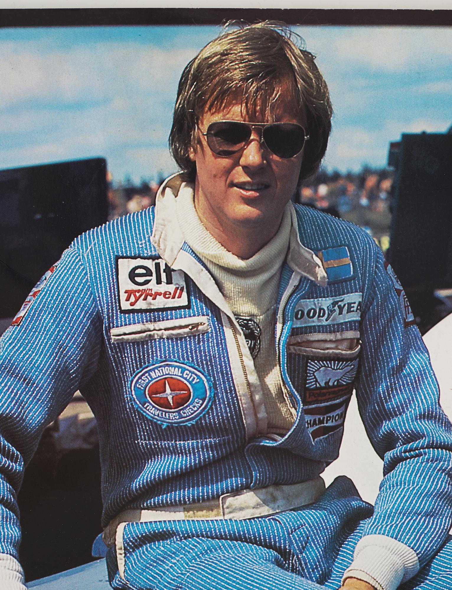 Poster, Goodyear, Ronnie Peterson 1977.