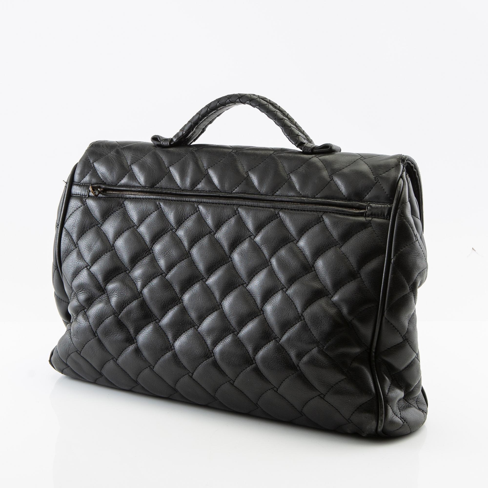 Bottega Veneta vintage briefcase.